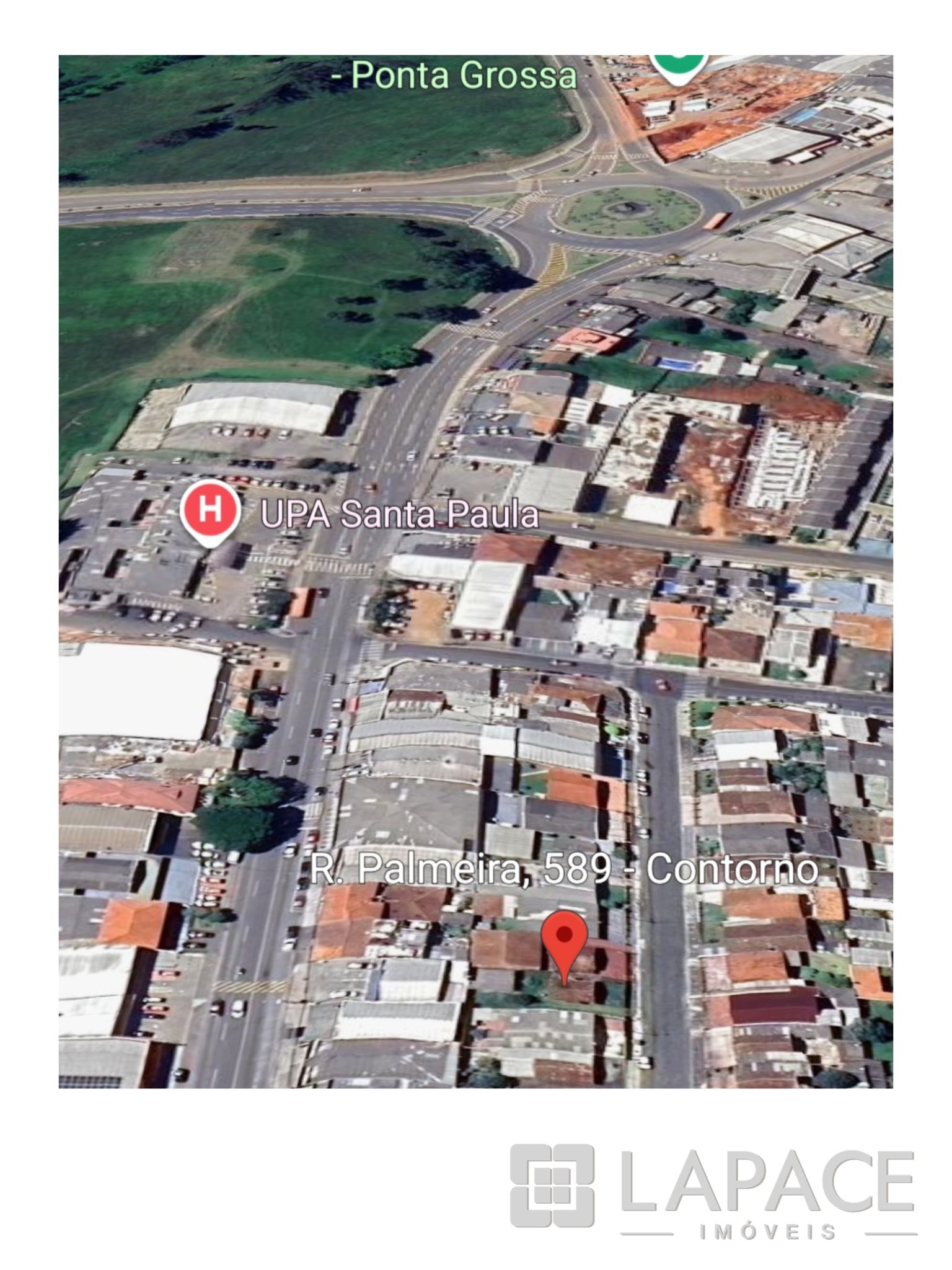 Terreno com Casa à Venda em rua paralela á Av Nicolau Kluppel Neto, na Santa Paula, bairro Contorno - Ponta Grossa | Lapace Imóveis — foto 7